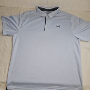 Under Armour Men's Sky Blue Polo Shirt